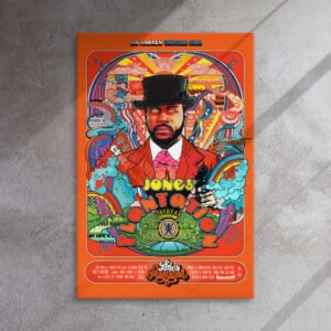 'Jones Plantation: Psychotronics of the Monarch Mind’ on CANVAS - 24"x36"