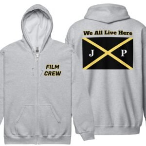 Jones Plantation Flag Film Crew Unisex Zip Hoodie