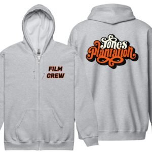 Jones Plantation Film Crew Unisex Zip Hoodie