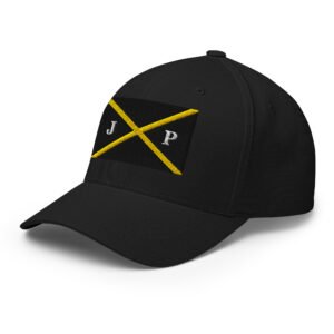 J.P. Flag Embroidered FlexFit Hat