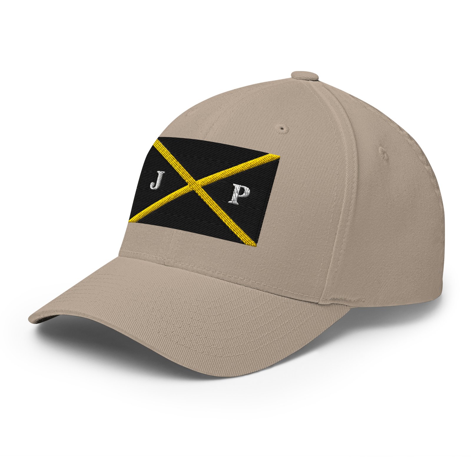 J.P. Flag Embroidered FlexFit Hat - Image 19