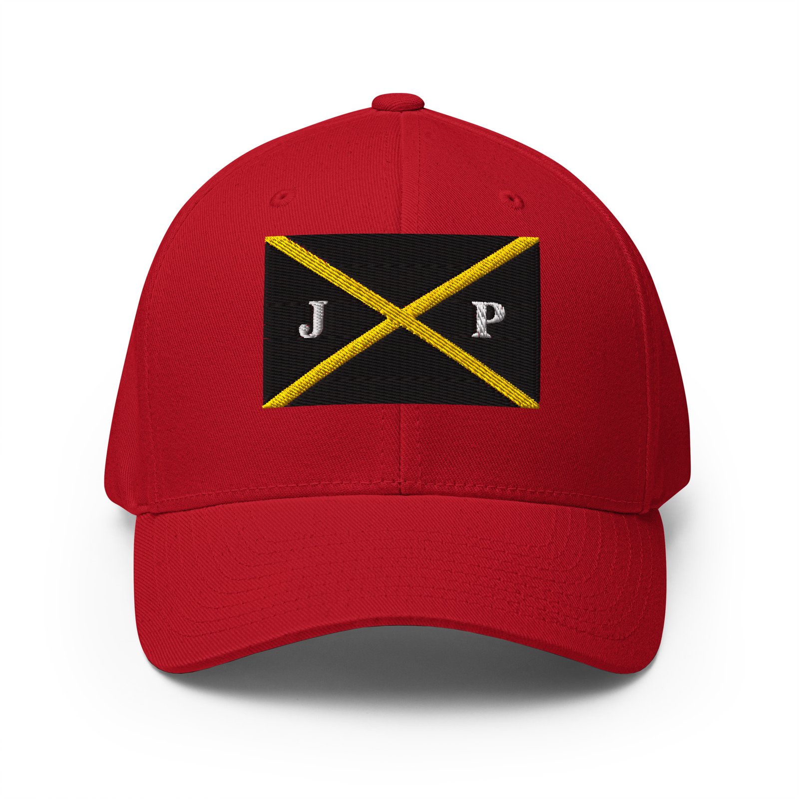J.P. Flag Embroidered FlexFit Hat - Image 12