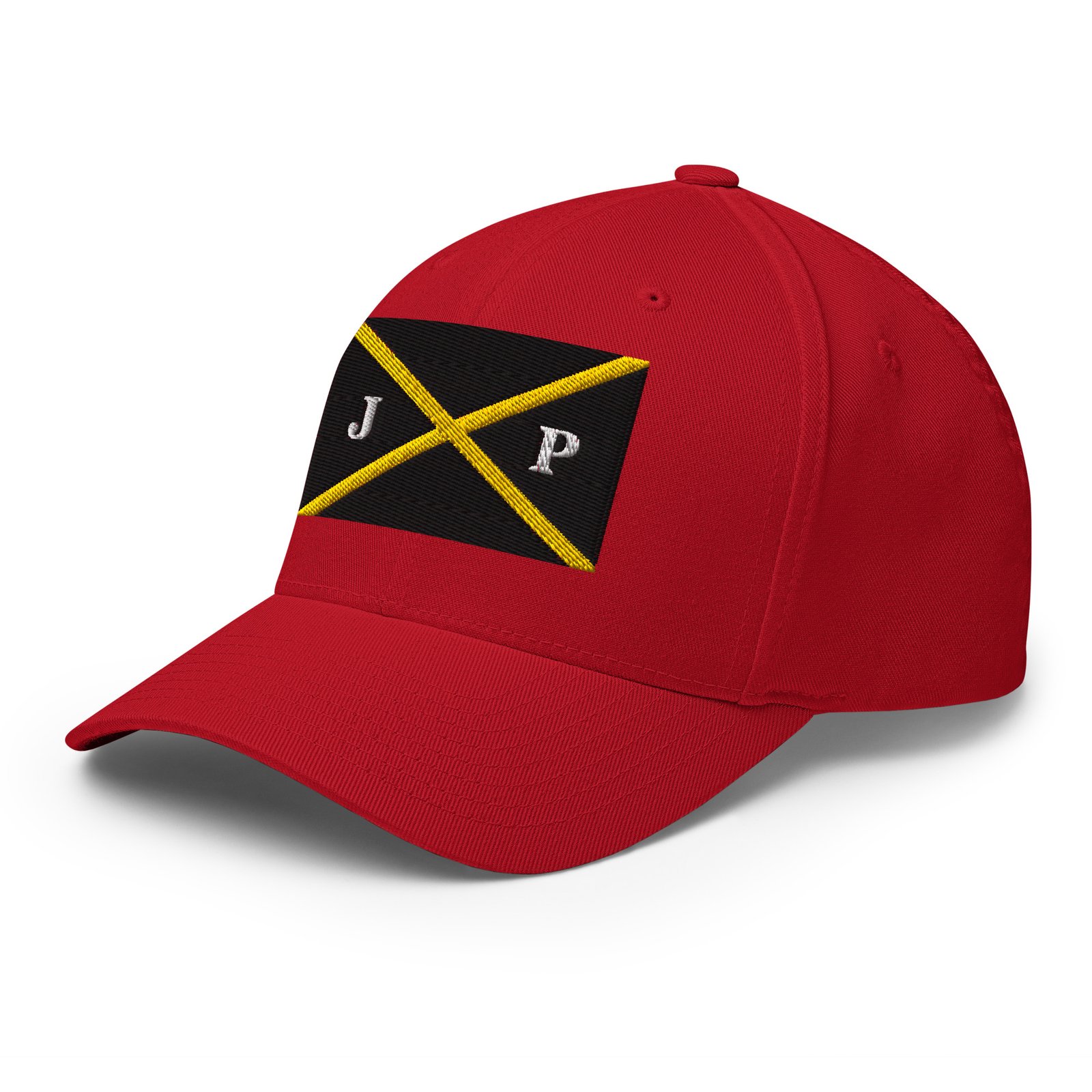 J.P. Flag Embroidered FlexFit Hat - Image 10