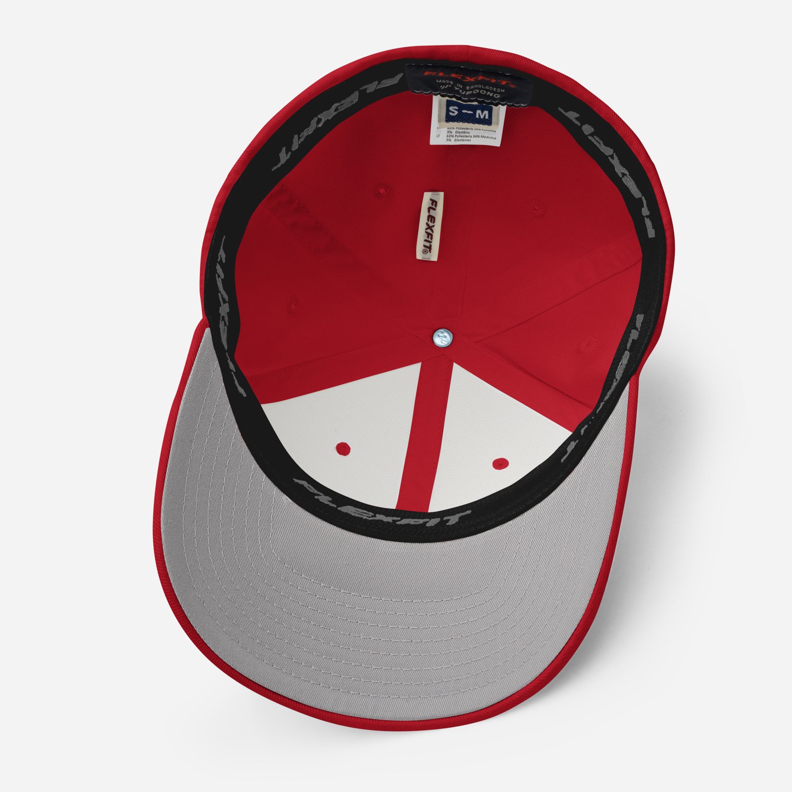 J.P. Flag Embroidered FlexFit Hat - Image 11