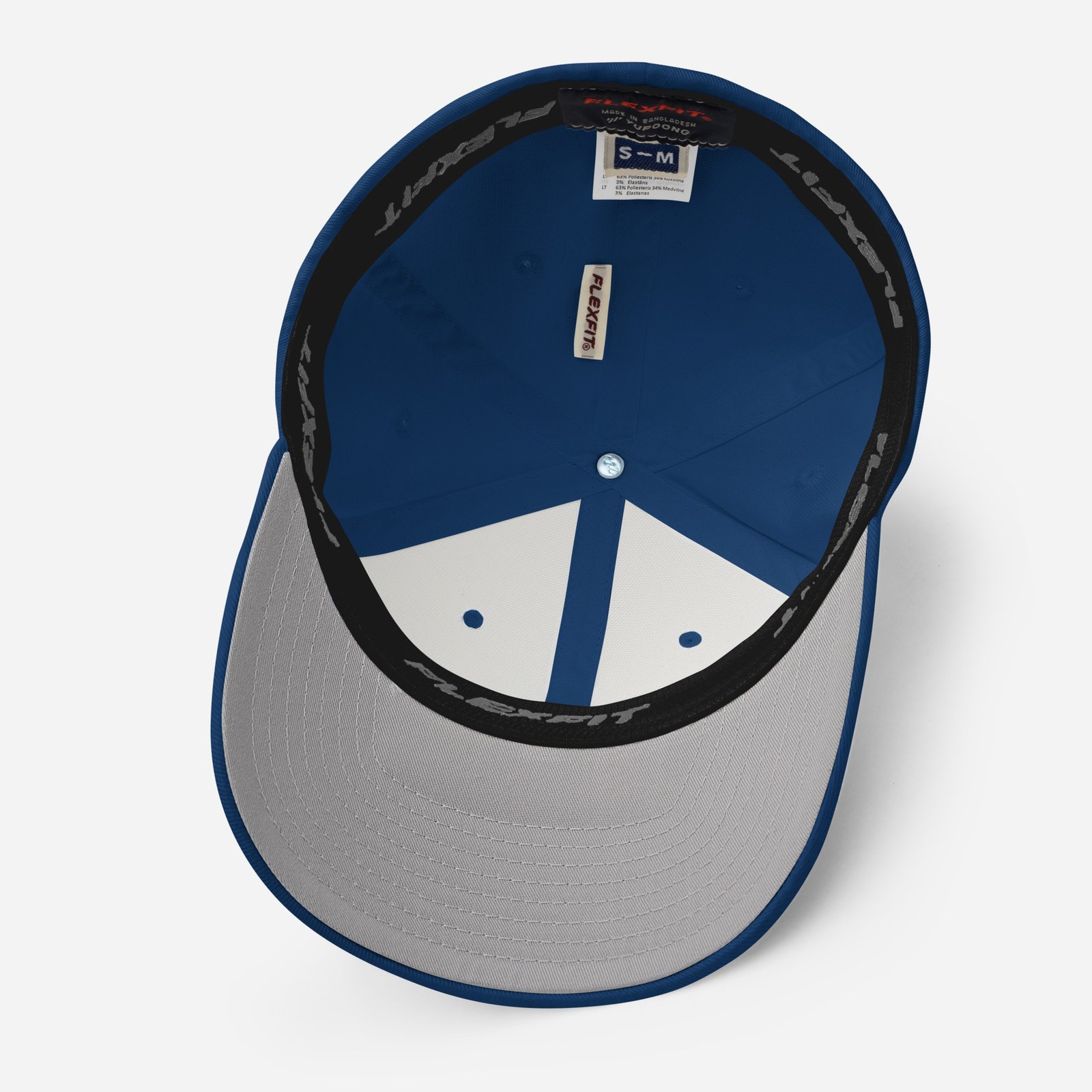 J.P. Flag Embroidered FlexFit Hat - Image 8