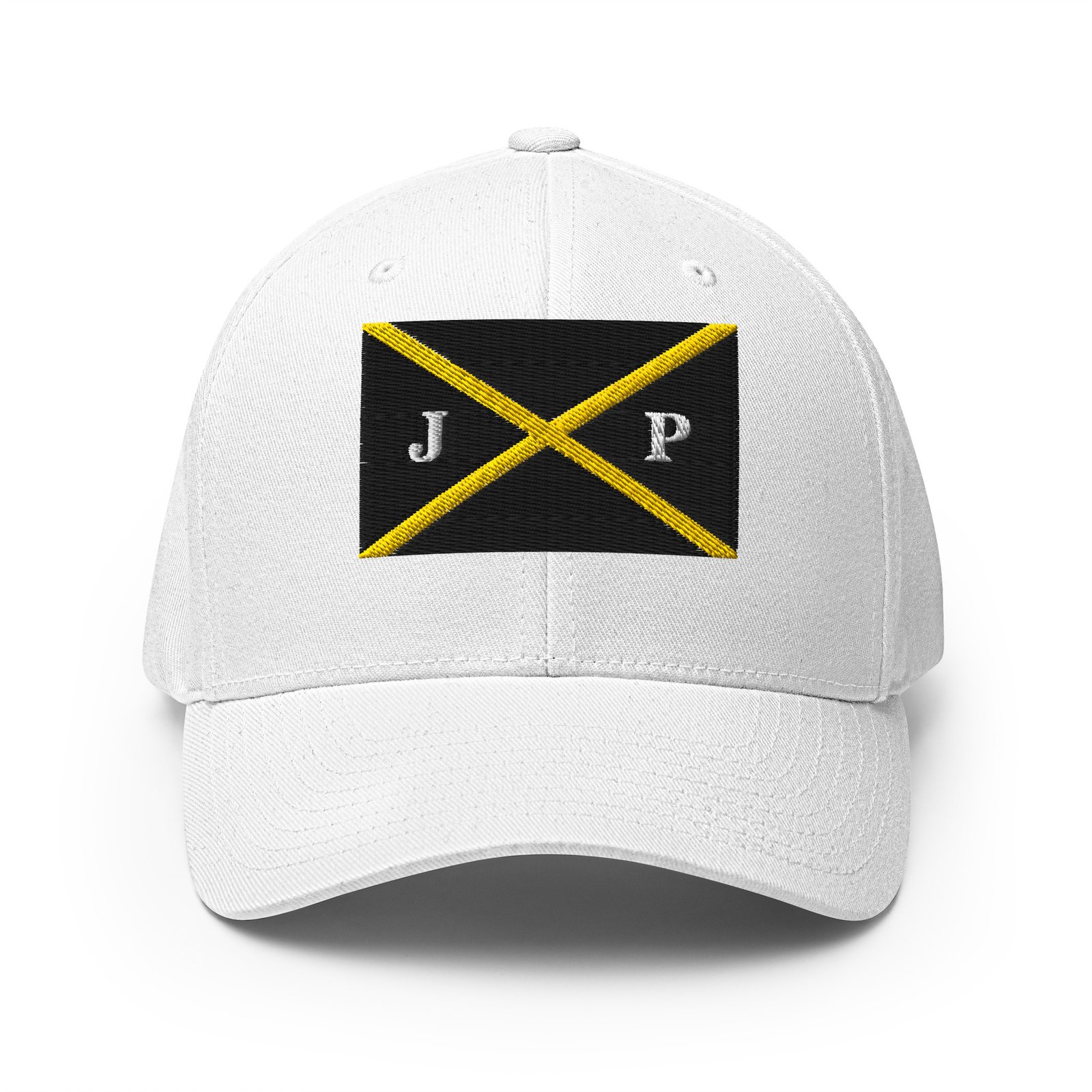 J.P. Flag Embroidered FlexFit Hat - Image 24