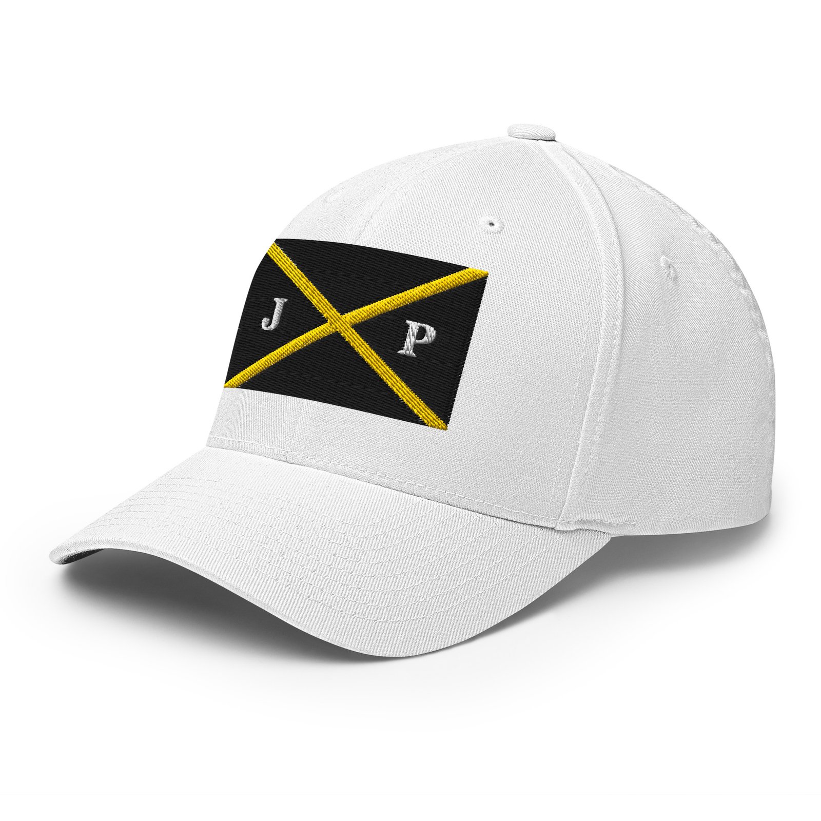 J.P. Flag Embroidered FlexFit Hat - Image 22